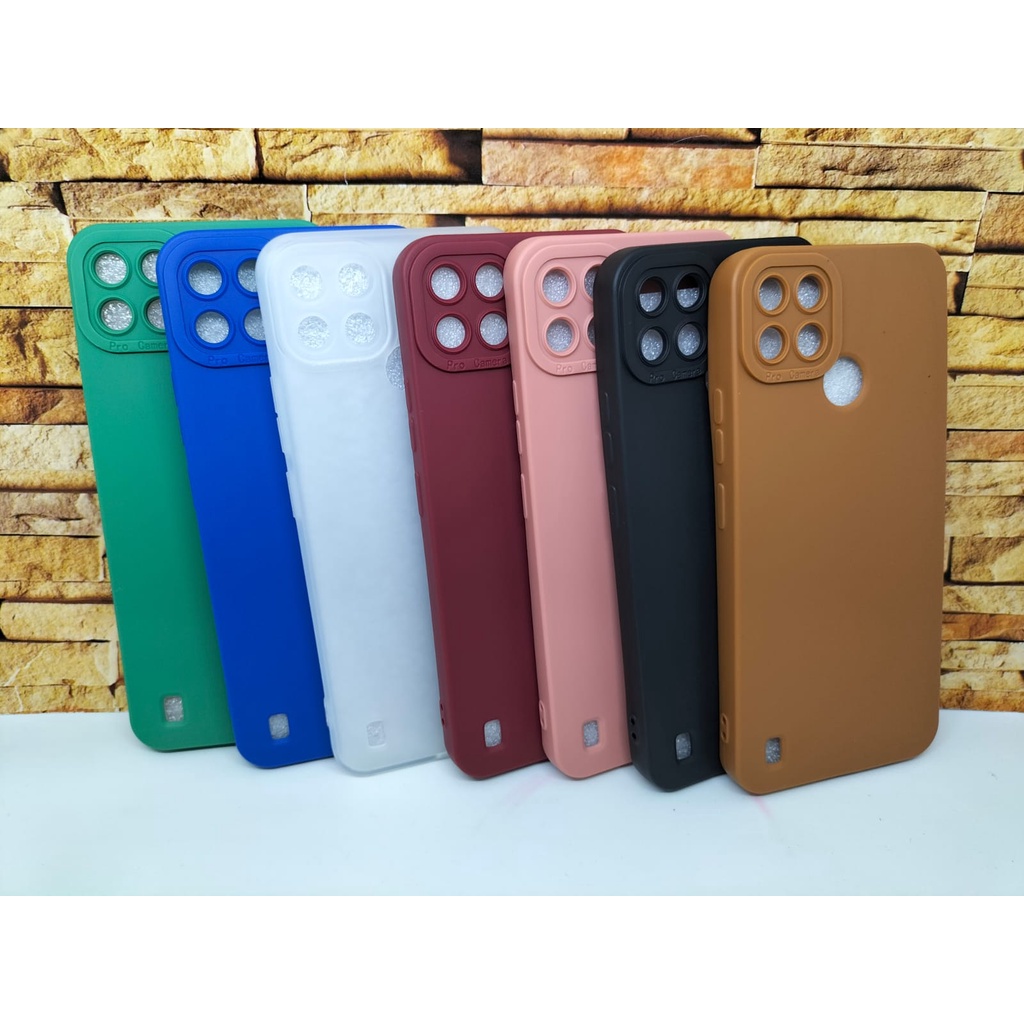 Jual SOFTCASE PRO CAMERA REALME C25Y / C21Y {LIGO} Shopee Indonesia
