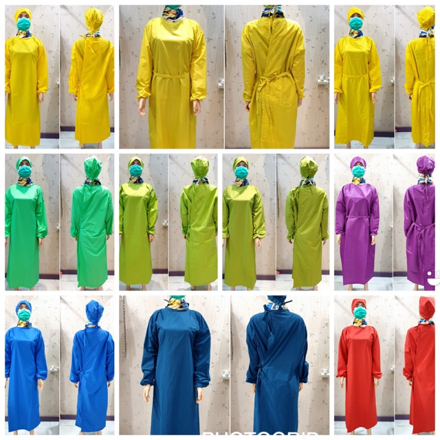 Jual Surgical Gown Taslan Shopee Indonesia