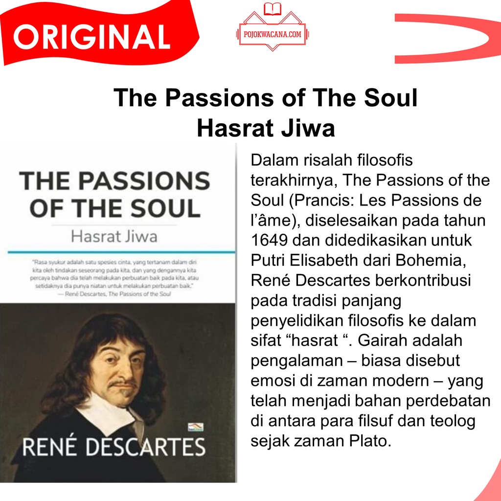 Jual Original Koleksi Buku Filsafat Rene Descartes Diskursus Dan Metode Prinsip Filsafat