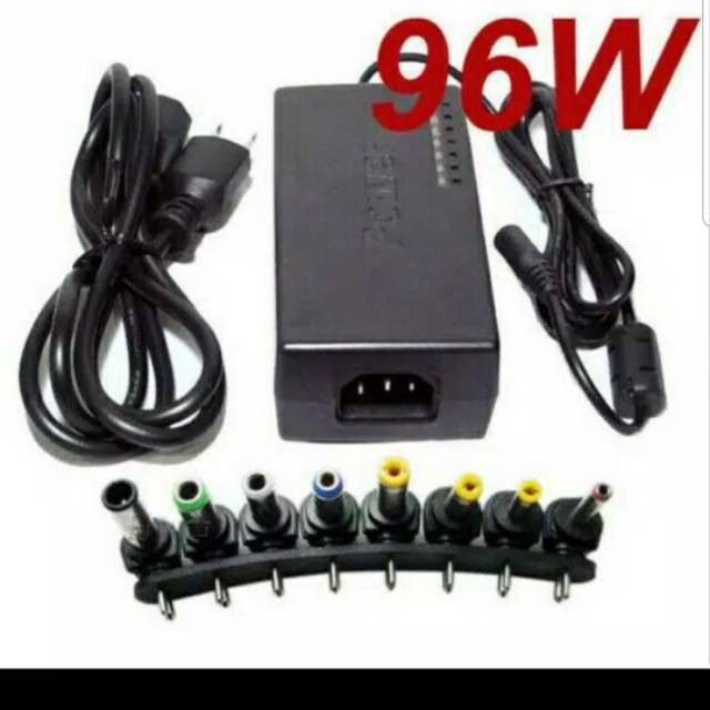 Adattatore di alimentazione universale portatile da 96W per laptop, 12V