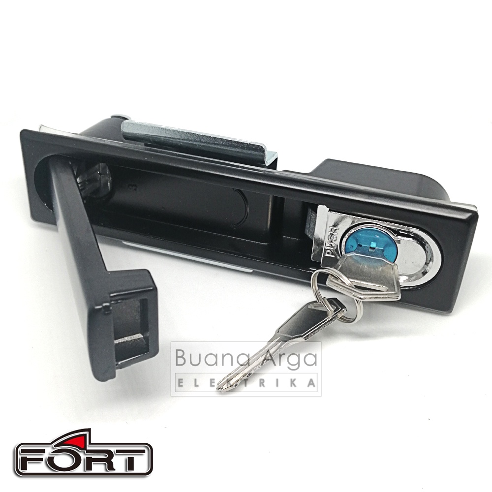 Jual FORT Kunci Panel / Push Lock/open L 150mm Ms-490BL | Shopee Indonesia