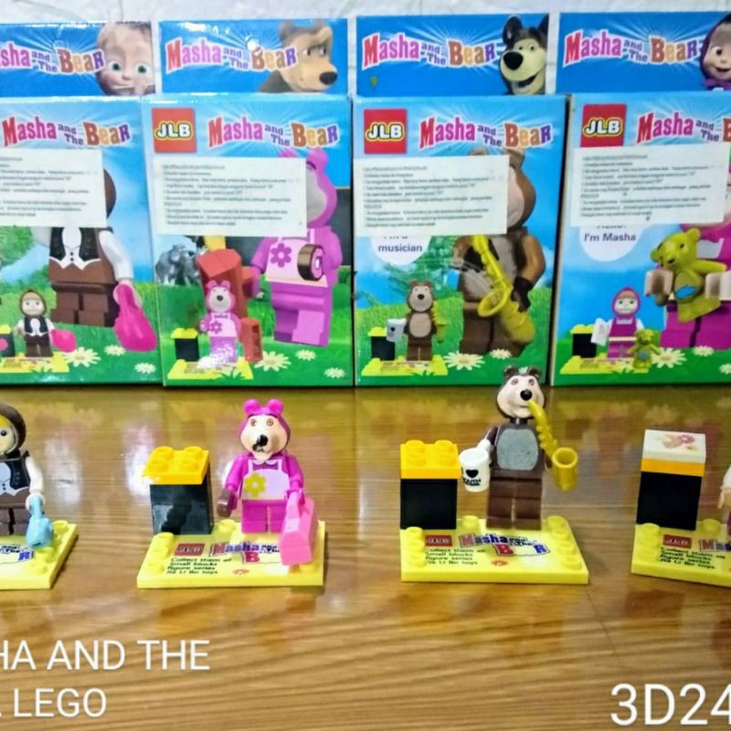 MAINAN ANAK LEGO MASHA AND THE BEAR 24901