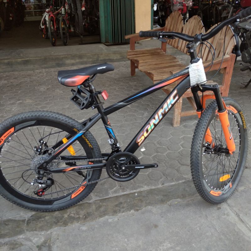 Jual Sepeda Ukuran 24 Sonmic | Shopee Indonesia