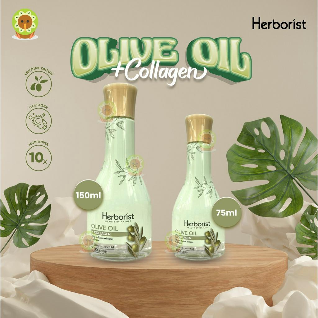 Jual HERBORIST OLIVE OIL + COLLAGEN ZAITUN 75ML 150ML Shopee Indonesia