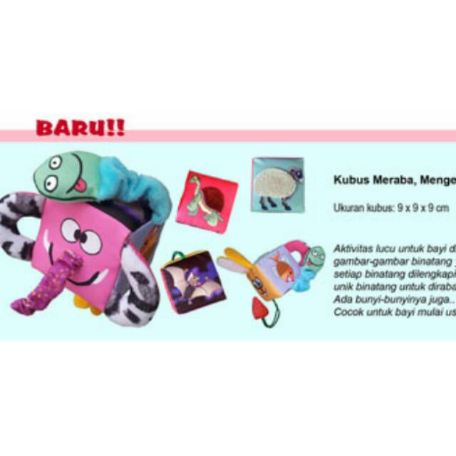Jual Softbook Kubus Meraba Mengenal Binatang | Shopee Indonesia