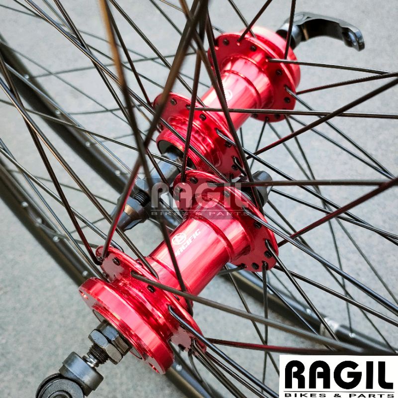 Jual WHEELSET 27.5 SEPEDA MTB EXOTIC ALLOY DOUBLE WALL RODA JADI SIAP ...