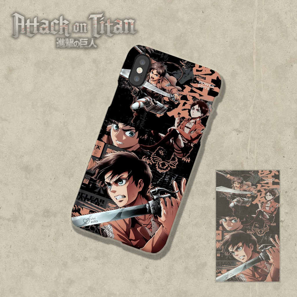 Jual Custom Case Casing Anime Attack On Titan Shingeki No Kyojin