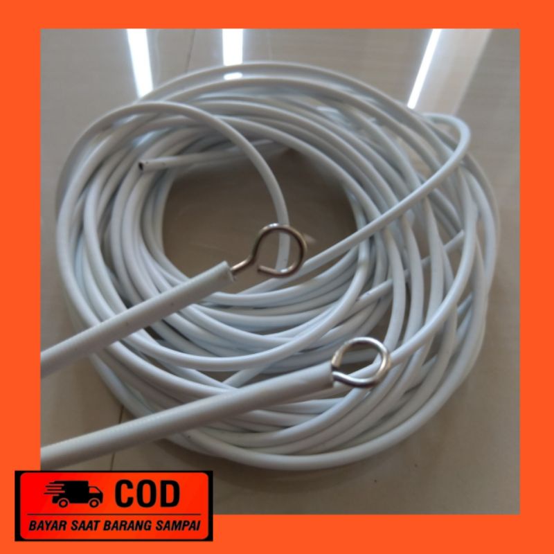 Jual Kawat Gorden Dapur Fleksibel Spiral Kabel Kawat Korden Kolong Tali Pengait Tirai Dapur