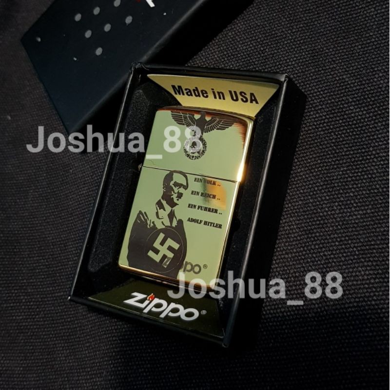 Jual Jual Korek Api Zippo Grade Original Hitler Series B Limited Edition Shopee Indonesia