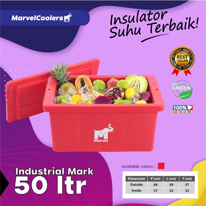 Jual MarvelCooler 50 Ltr Industrial Mark (CoolBox