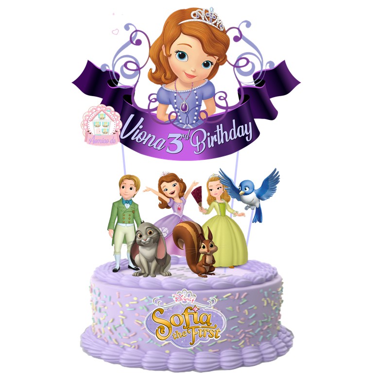 Jual SOFIA THE FIRST CAKE TOPPER | Shopee Indonesia