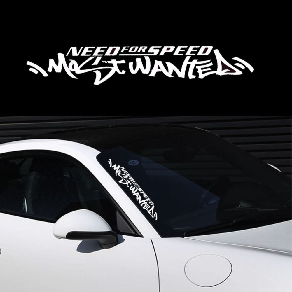 Jual Sticker Mobil Cutting Vinyl Reflektif Need for Speed Most Wanted ...