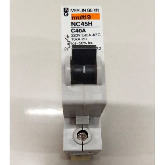 Jual MCB MERLIN GERIN NC45H 1A,25A,40A 1P 10KA | Shopee Indonesia