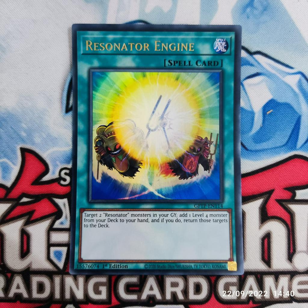 Jual yugioh resonator engine GFTP ultra rare original | Shopee Indonesia