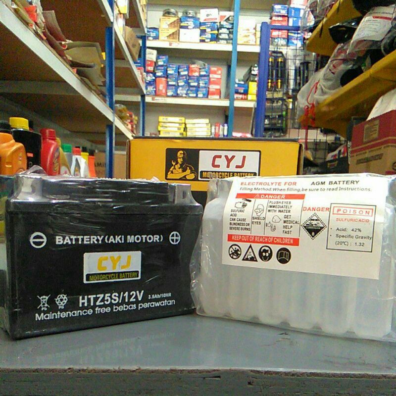 Jual Accu/aki semi kering Kph (CYJ) | Shopee Indonesia