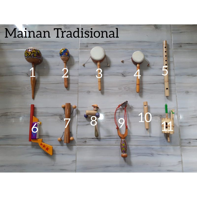 Jual Mainan Anak Tradisional/ Mainan Kayu/ Mainan Tradisional/Alat ...