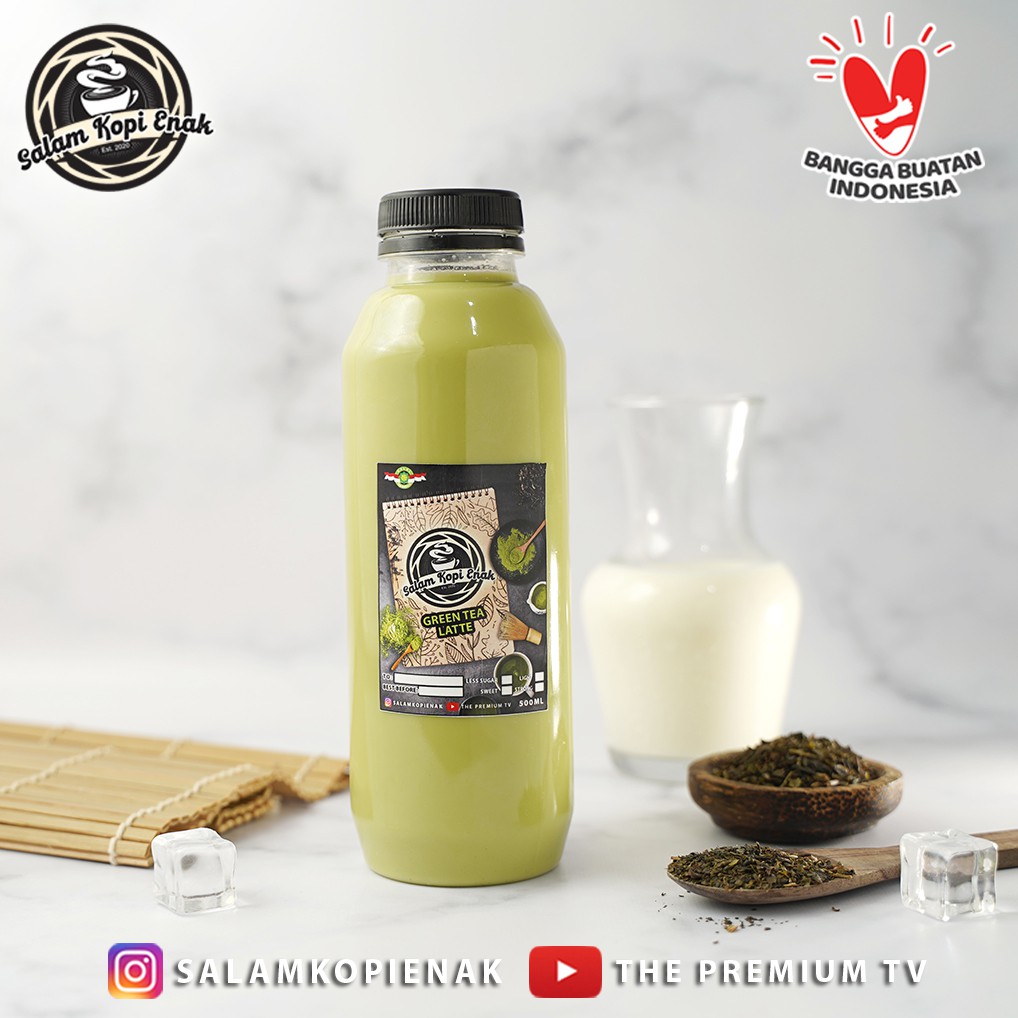 Jual Harga Promo Green Tea Salam Kopi Enak 500 ML Shopee Indonesia