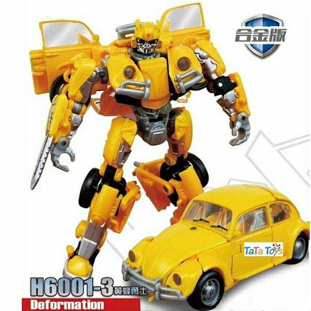 Jual Original BMB Robot Bumblebee VW Beetle B-127 Deformation | Shopee ...