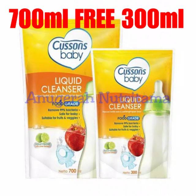 Jual Cussons Baby Liquid Cleanser Promo Beli 1 GRATIS 1 / 700ml FREE ...