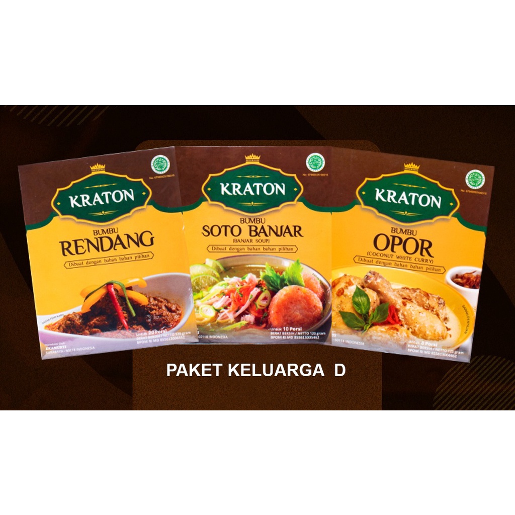 Jual Kraton Paket Keluarga D 415gr | Shopee Indonesia