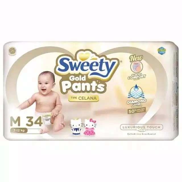 Jual Sweety Gold Pants Tipe Celana S36 M34 /XL26 Shopee Indonesia