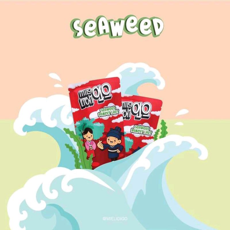 Jual Mie Lidi - Mie Lidi Go - camilan - Snack - Rasa Seaweed Rumput ...