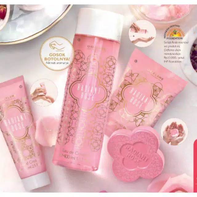 Radiant rose best sale eau de cologne