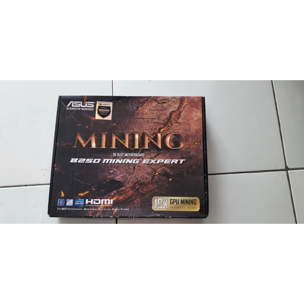 Jual Asus B250 Mining Expert Motherboard 19 Gpu Shopee Indonesia