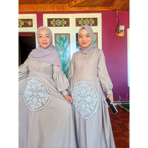 Jual Bahan pakaian gamis wanita KARAWO (Contoh Model) | Shopee Indonesia