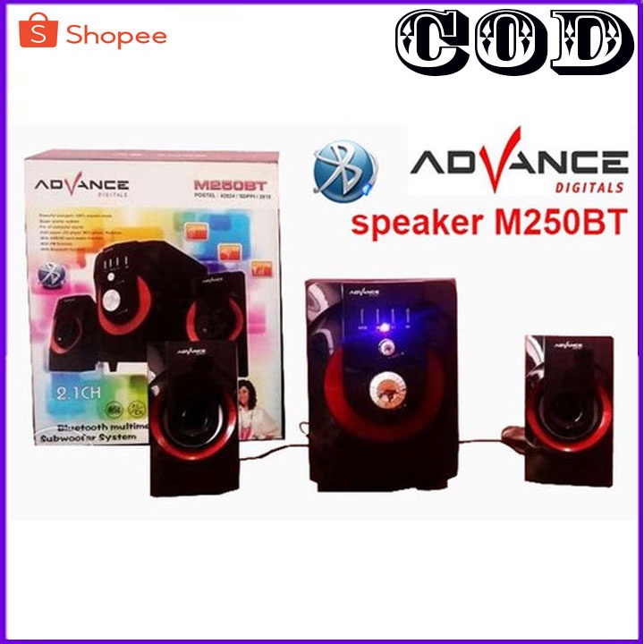 Jual Speaker Aktif ADVANCE M250BT Bluetooth Xtra Power Sound BERGARANSI