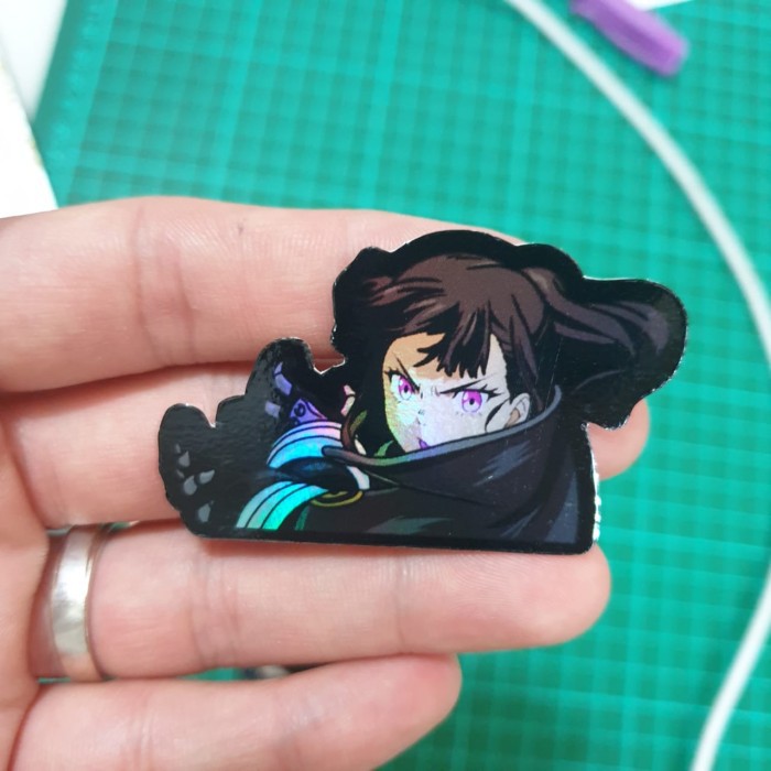 Jual Sticker Hologram Anime - PSH120 - Tamaki Kotatsu - Fire Force ...