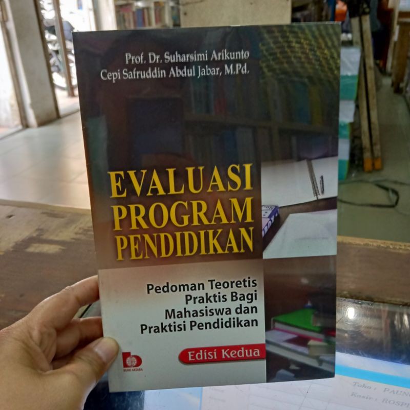 Jual Evaluasi Program Pendidikan Pedoman Teoretis Praktis Bagi ...