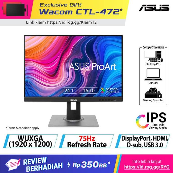 Jual Asus Proart Display Pa278qv Professional Monitor 27 Ips 100 Srgb Shopee Indonesia 4813