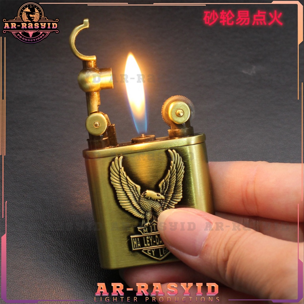 Jual MANCIS Korek Api Roda Api aGas Motif HD dan JD Cool The Lighter DC ...