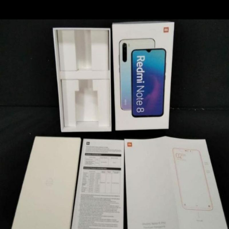 Jual dus box redmi note 8 free imei | Shopee Indonesia