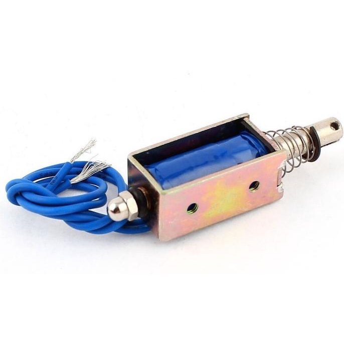 Jual 0530B 300mA 5N 10mm Pull-Push-Type Solenoid Electromagnet 12V 24V ...