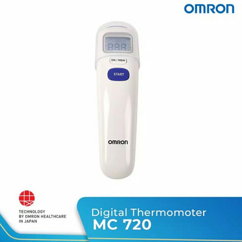 Jual Omron Termometer Dahi MC 720 | Shopee Indonesia