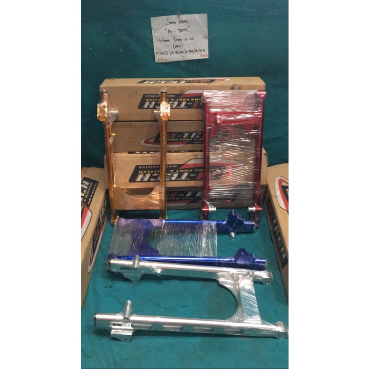 Jual Swing Arm Honda Supra X 125 AiTech Racing Hole Shopee Indonesia