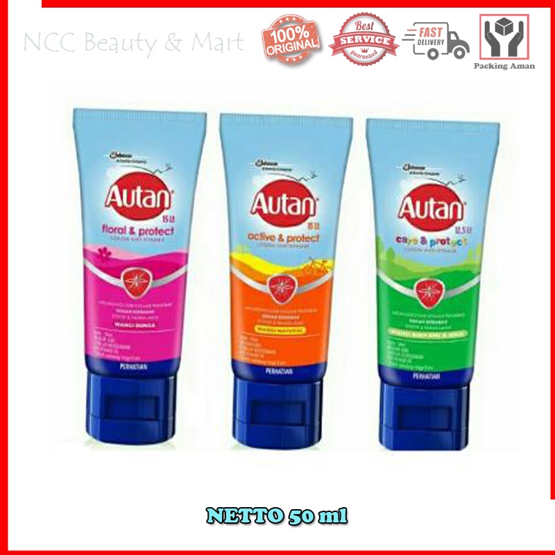 Jual * NCC * Autan Lotion Anti Nyamuk Floral And Protect Wangi Bunga ...