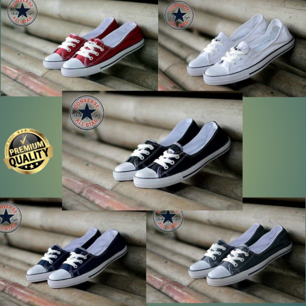 SEPATU SANDAL CONVERS ALLSTAR WANITA PUTIH TALI ELASTIS TERBARU KEKINIAN