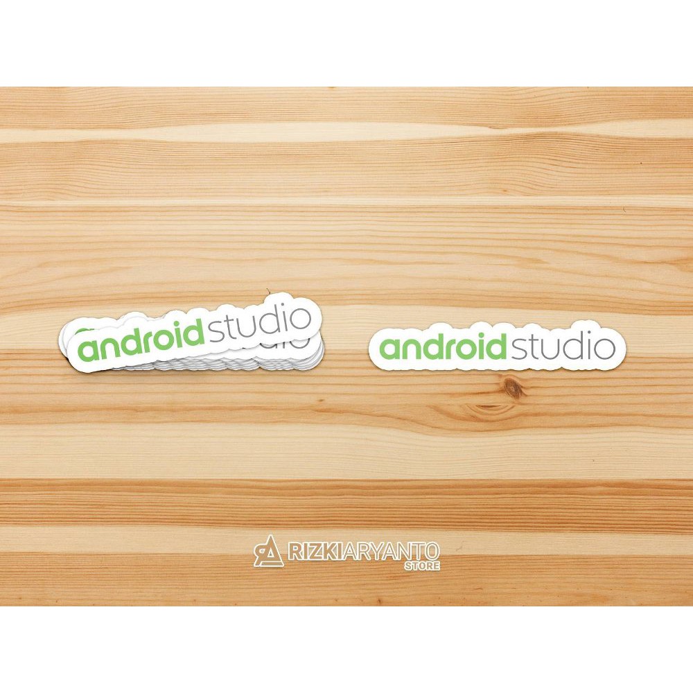 Jual Sticker - Stiker Logo Android Studio Wordmark untuk PC Laptop HP ...