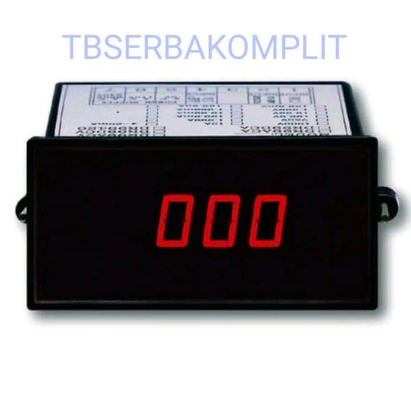 Jual Lutron DT-2240D Panel Tachometer 5 to 100.000 RPM DT2240D Digital ...