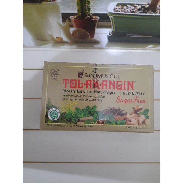 Jual Tolak Angin Cair Sidomuncul Box Sugar Free Flu Shopee Indonesia