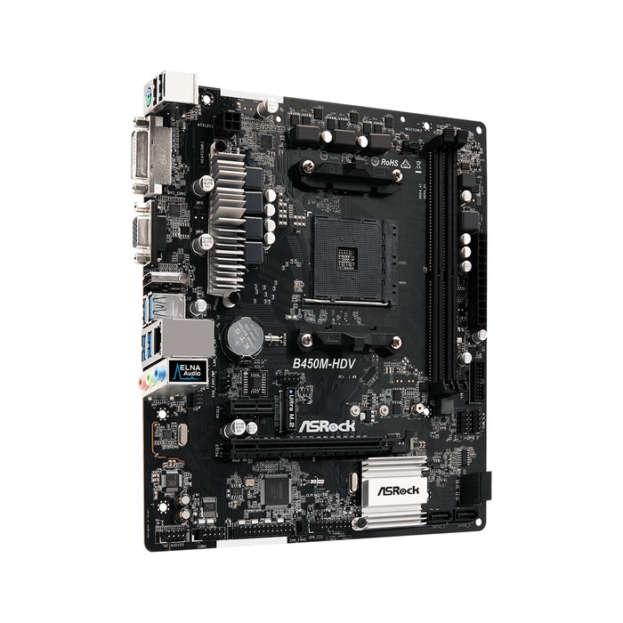 ASRock B450M-HDV R4.0 ASRock - Devis gratuit - | Muséericorde