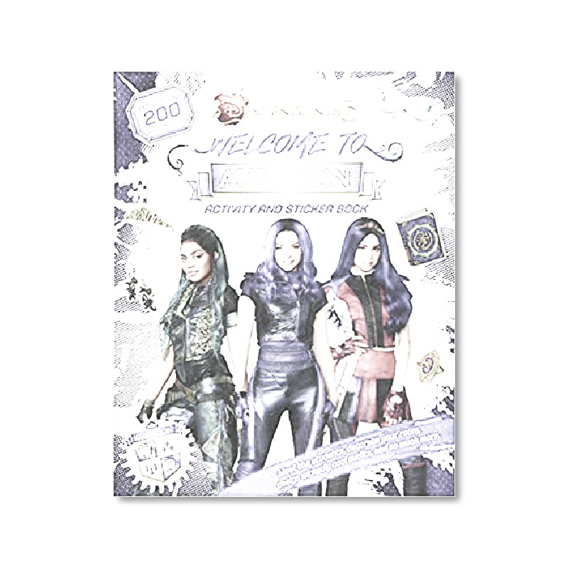 Welcome To Auradon: A Descendants 3 Sticker And Activity Book - By