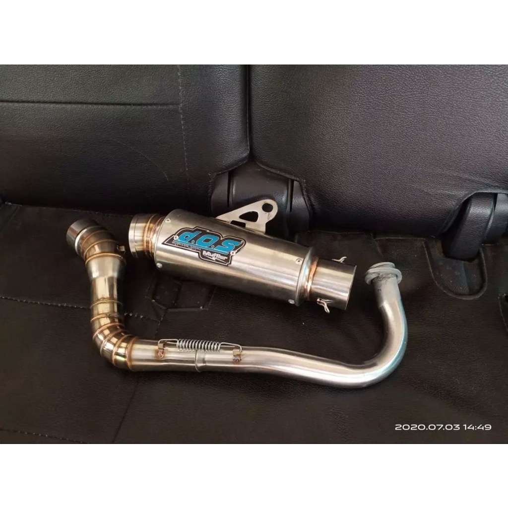 Jual KNALPOT RACING DOS MATIC NMAX AEROX PCX VARIO BEAT SCOOPY MIO ...