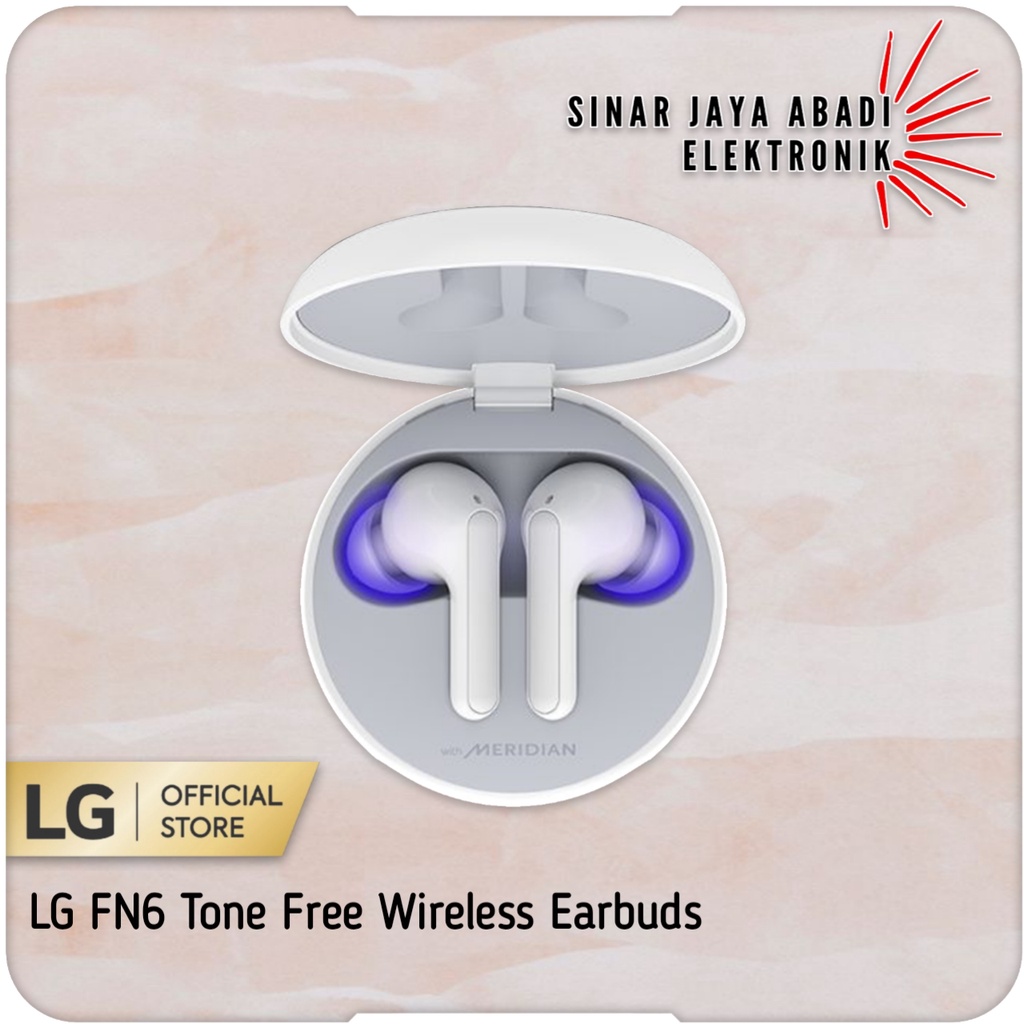 Jual LG FN6 Tone Free Wireless Earbuds | Shopee Indonesia