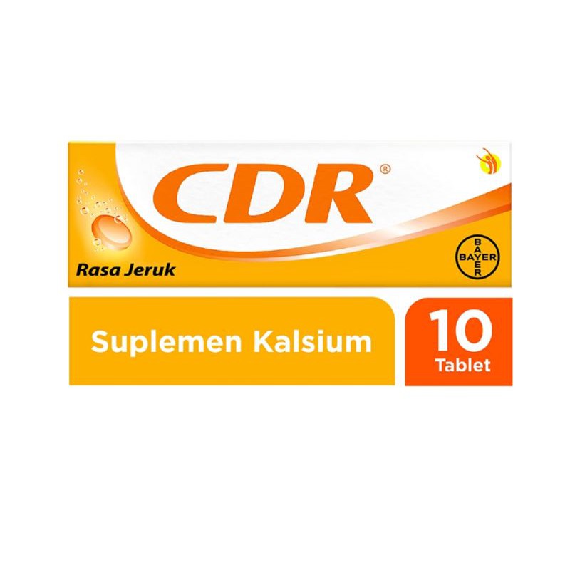 Jual CDR Sweet Orange Effervescent (1 botol @ 10 tablet) | Shopee Indonesia