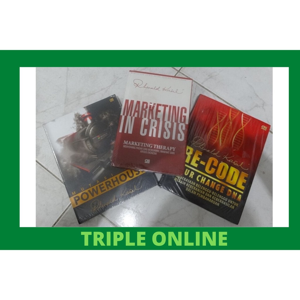 Jual Paket Buku RE CODE YOUR CHANGE DNA-MUTASI DNA POWERHOUSE-MAKETING ...