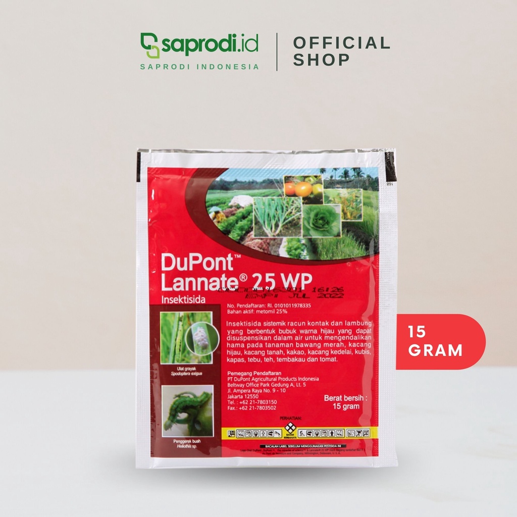 Jual Dupont Lannate Wp Insektisida Racun Kontak Dan Lambung Gr Shopee Indonesia